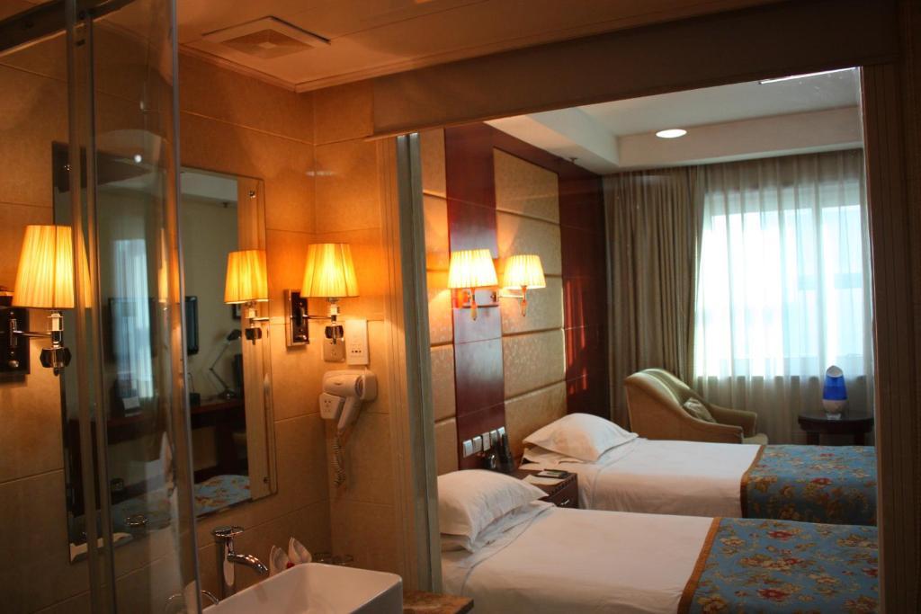 Shijiazhuang Jin Yuan Hotel Exterior foto